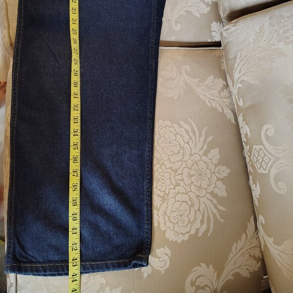 Men's Wide Legs Baggy 90's Tommy Hilfiger Carpenter Jeans - Picture 7 of 12